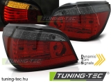 BMW E60 LCI 03.07-12.09 RED SMOKE LED SEQ Tuning-Tec Hátsó Lámpa