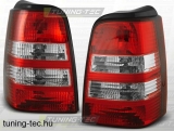 VW GOLF 3 09.91-08.87 VARIANT RED WHITE  Tuning-Tec Hátsó Lámpa