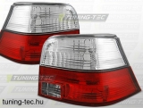 VW GOLF 4 09.97-09.03 RED WHITE  Tuning-Tec Hátsó Lámpa