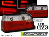 BMW E36 12.90-08.99 Coupe/Cabrio RED WHITE BAR LED Tuning-Tec Hátsó Lámpa