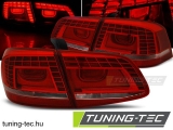 VW PASSAT B7 SEDAN 10.10-10.14 RED WHITE LED Tuning-Tec Hátsó Lámpa