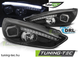 FORD FOCUS MK3 15- BLACK DRL LED Tuning-Tec Fényszóró
