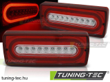 MERCEDES W463 G-KLASA 90-12 RED WHITE LED SEQ Tuning-Tec Hátsó Lámpa