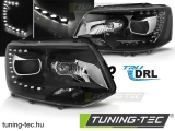 VW T5 2010-15 TRU DRL XENON LOOK BLACK Tuning-Tec Fényszóró