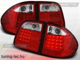 MERCEDES W210 E-KLASA 95-03.02 KOMBI RED WHITE LED  Tuning-Tec Hátsó Lámpa