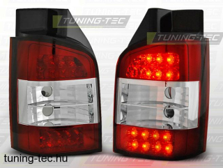 VW T5 04.03-09 RED WHITE LED  Tuning-Tec Hátsó Lámpa