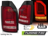 VW T6 15-19 TR RED WHITE  Tuning-Tec Hátsó Lámpa
