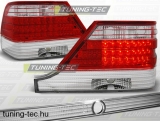 MERCEDES W140 95-10.98 RED WHITE LED  Tuning-Tec Hátsó Lámpa