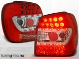 VW POLO 6N 10.94-09.99 RED WHITE LED  Tuning-Tec Hátsó Lámpa