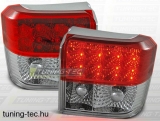 VW T4 90-03.03 RED WHITE LED  Tuning-Tec Hátsó Lámpa