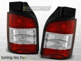 VW T5 04.03-09 RED WHITE  Tuning-Tec Hátsó Lámpa