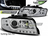 AUDI A4 10.00-10.04 LED TUBE LIGHTS CHROME Tuning-Tec Fényszóró