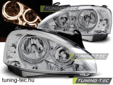 OPEL CORSA C 11.00-09.06 ANGEL EYES CHROME Tuning-Tec Fényszóró