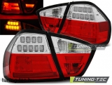 BMW E90 03.05-08.08 RED WHITE LED BAR Tuning-Tec Hátsó Lámpa