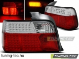BMW E36 12.90-08.99 SEDAN RED WHITE LED Tuning-Tec Hátsó Lámpa