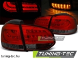 VW GOLF 6 10.08-12 RED SMOKE LED BAR Tuning-Tec Hátsó Lámpa