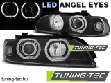 BMW E39 09.95-06.03 ANGEL EYES LED H7/H7 BLACK Tuning-Tec Fényszóró