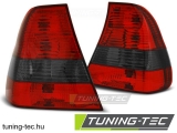 BMW E46 06.01-12.04 COMPACT RED SMOKE Tuning-Tec Hátsó Lámpa