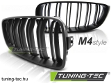 BMW F32 13- M4 LOOK MATT BLACK Tuning-Tec Hűtőrács