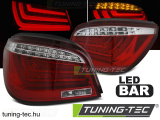 BMW E60 07.03-02.07 RED WHITE LED BAR Tuning-Tec Hátsó Lámpa