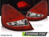 FORD FIESTA MK7 08- HB RED WHITE LED Tuning-Tec Hátsó Lámpa