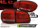 VW TIGUAN 07-07.11 RED WHITE LED BAR Tuning-Tec Hátsó Lámpa