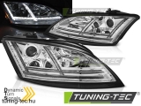 AUDI TT 06-10 8J CHROME LED SEQ Tuning-Tec Fényszóró