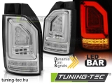 VW T6 2015- CHROME SEQ LED BAR OEM BULB Tuning-Tec Hátsó Lámpa
