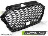AUDI A3 (8V) 17- RS3 STYLE FÉNYES FEKETE  Tuning-Tec Hűtőrács