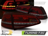 VW GOLF 7 13-17 RED SMOKE LED GTI LOOK SEQ Tuning-Tec Hátsó Lámpa