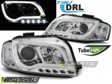 AUDI A3 8P 05.03-03.08 LED TUBE LIGHTS CHROME TRU DRL Tuning-Tec Fényszóró
