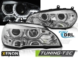 BMW X5 E70 07-10 AE DRL LED CHROME HID Tuning-Tec Fényszóró