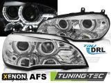 BMW X5 E70 07-10 AE DRL LED CHROME AFS HID Tuning-Tec Fényszóró