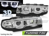 BMW E38 94-01 3D ANGEL EYES LED CHROME  Tuning-Tec Fényszóró