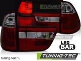 BMW X5 E53 09.99-10.03 RED SMOKE LED BAR Tuning-Tec Hátsó Lámpa