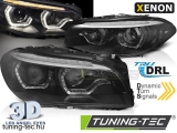 BMW F10/F11 10-13 AE LED BLACK SEQ DRL XENON Tuning-Tec Fényszóró
