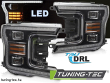 FORD F150 MK13 17-20 FULL LED DRL BLACK Tuning-Tec Fényszóró