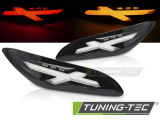 VESPA SPRINT / PRIMAVERA 150cc FÉNYES FEKETE LED Tuning-Tec Hátsó irányjelző