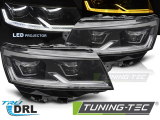 VW T6 (20-24) BLACK FULL LED DRL Tuning-Tec Fényszóró