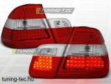 BMW E46 09.01-03.05 SEDAN RED WHITE LED  Tuning-Tec Hátsó Lámpa