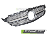 MERCEDES W205 18-21 / S205 18-21 / C205 18-23 / A205 (18-23)  BLACK SILVER Tuning-Tec Hűtőrács