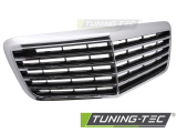 MERCEDES W211 / S211 (06-09) BLACK CHROME Tuning-Tec Hűtőrács