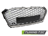 AUDI A5 F5 (16-18) Ezüst/Fekete PDC Tuning-Tec Hűtőrács