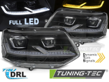 VW T5 (2010-2015) FULL LED BLACK CHROME Tuning-Tec Fényszóró