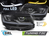 VW T5 (2015-19) FULL LED BLACK CHROME Tuning-Tec Fényszóró