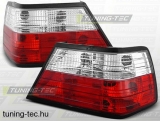 MERCEDES W124 E-KLASA 01.85-06.95 RED WHITE  Tuning-Tec Hátsó Lámpa