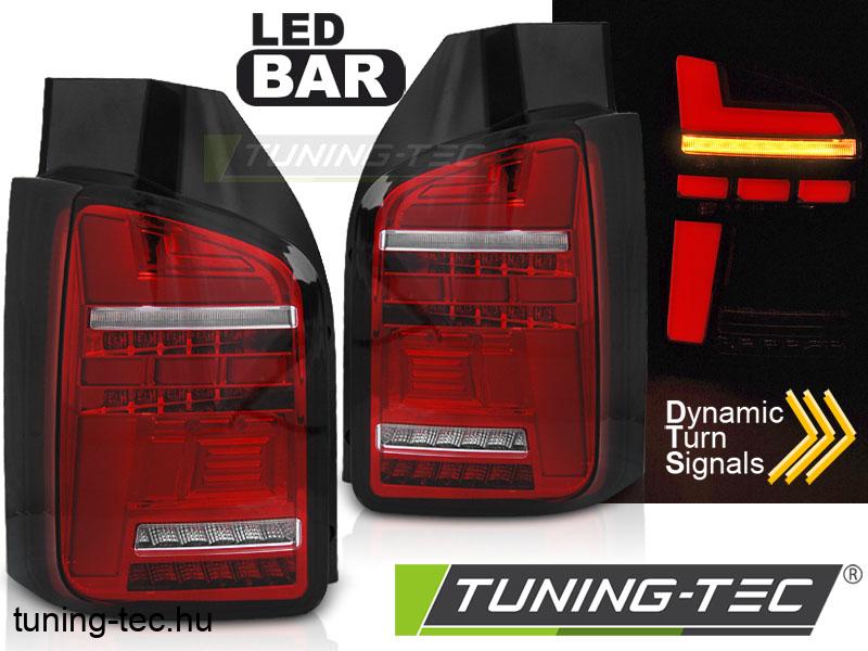 VW T6 2020- RED  FULL LED Tuning-Tec Hátsó Lámpa