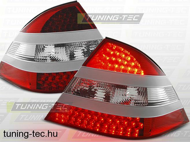 MERCEDES W220 S-KLASA 09.98-05.05 RED WHITE LED  Tuning-Tec Hátsó Lámpa