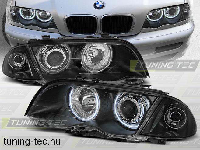 BMW E46 05.98-08.01 ANGEL EYES BLACK Tuning-Tec Fényszóró
