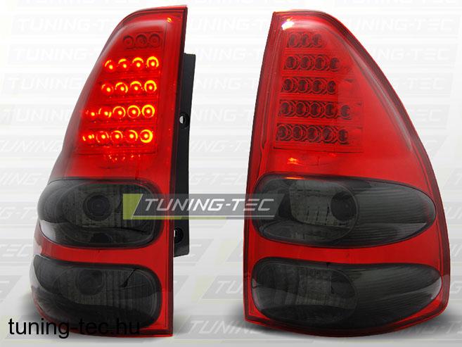 TOYOTA LAND CRUISER 120 03-09 RED SMOKE LED  Tuning-Tec Hátsó Lámpa